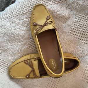 Clarks leather driving moccasin (ladies)